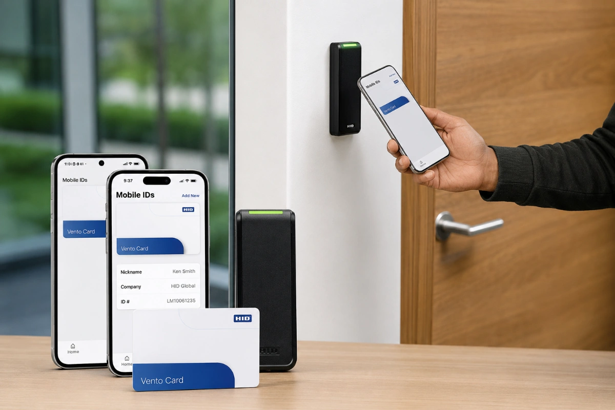 การเข้าออกอาคารด้วยระบบ Access Control ผ่านการสแกนใบหน้า ลายนิ้วมือ รหัส โทรศัพท์มือถือและคีย์การ์ด